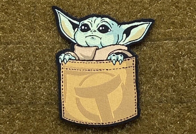 Tactical Outfitters Pocket Baby Yoda Morale Patch