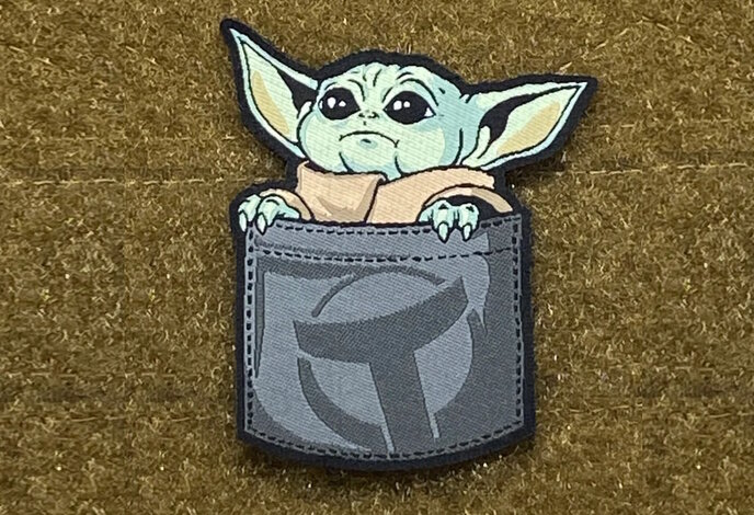 Tactical Outfitters Pocket Baby Yoda Morale Patch