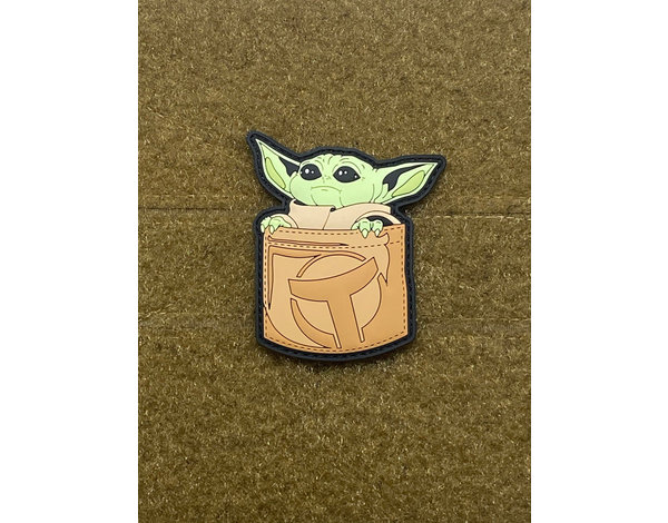 Tactical Outfitters Tactical Outfitters Pocket Baby Yoda PVC Morale Patch