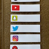Tactical Outfitters Tactical Outfitters Social Media Name Tag PVC Morale Patch