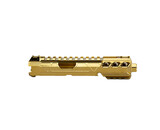 CTM TAC AAP-01 CNC Upper Set - Short Normal Version Electroplated Chrome Gold