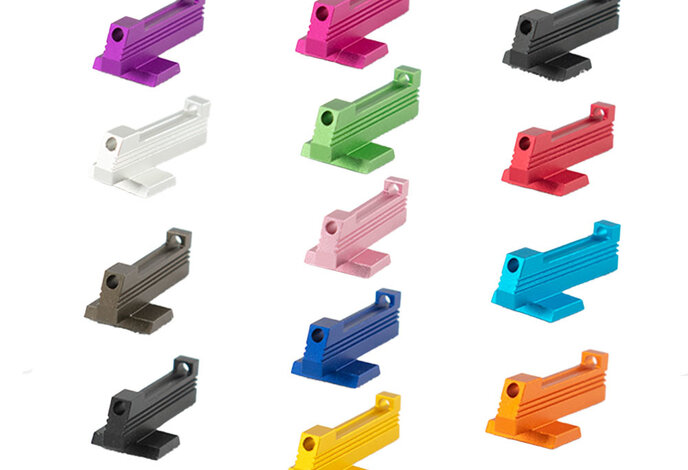 Dr Black Fiber Optic Front Sight for Tokyo Marui Hi Capa 5.1, Type A