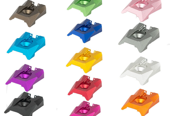 Dr Black Fiber Optic Rear Sight for Tokyo Marui Hi Capa 4.3