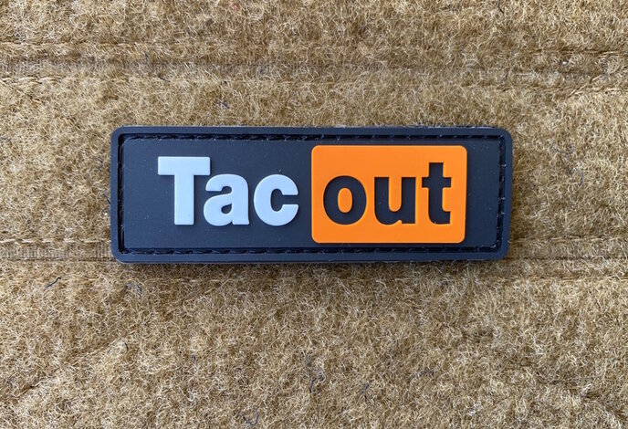 Tactical Outfitters Tac Out Hub Style PVC Morale Patch