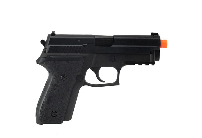 WE F229 Gas Blowback with Rail Black