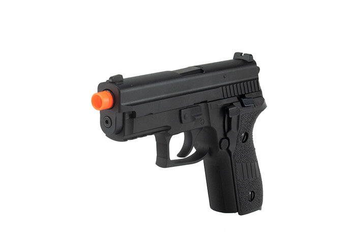 WE F229 Gas Blowback with Rail Black