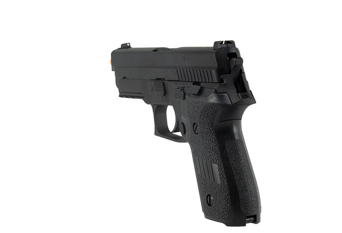 WE F229 Gas Blowback with Rail Black