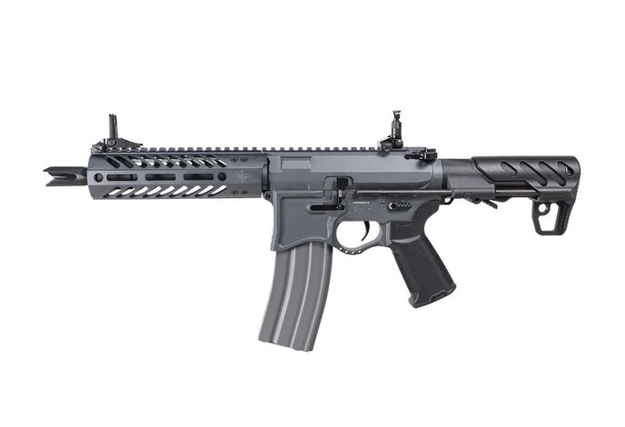 G&G EMG Seekins Precision SBR8 With 7" M-LOK Rail G2 ETU Grey