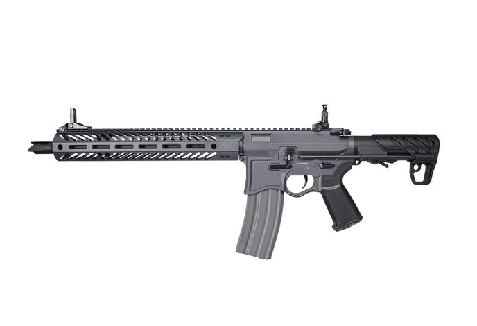 G&G EMG Seekins Precision SBR8 With 12" M-LOK Rail G2 ETU Grey