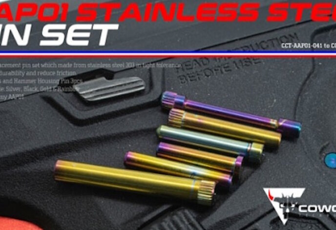 CowCow Stainless Steel Pin Set for AAP-01