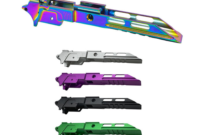Unisoft Aluminum Frame Gen2 for Tokyo Marui Hi Capa, Skeletonized,