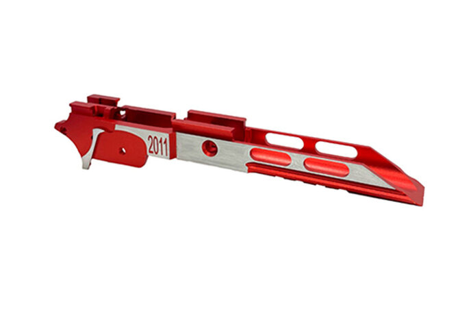 Unisoft Aluminum Frame for Tokyo Marui Hi Capa, Two-Tone Skeletonized,