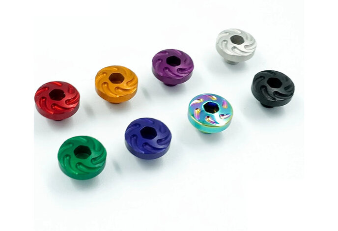 Unisoft Aluminum Grip Screws for Tokyo Marui 5.1 / 4.3 Hi Capa