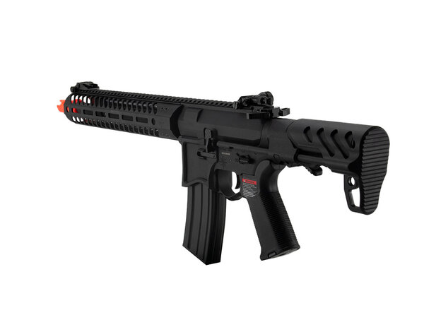 G&G G&G EMG Seekins Precision SBR8 With 12" M-LOK Rail G2 ETU Black