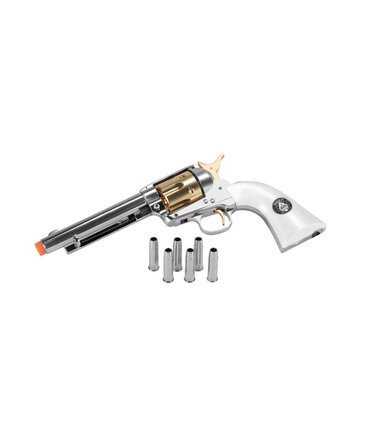 Win Gun full metal 6 CO2 revolver, 6 shot - Airsoft Extreme