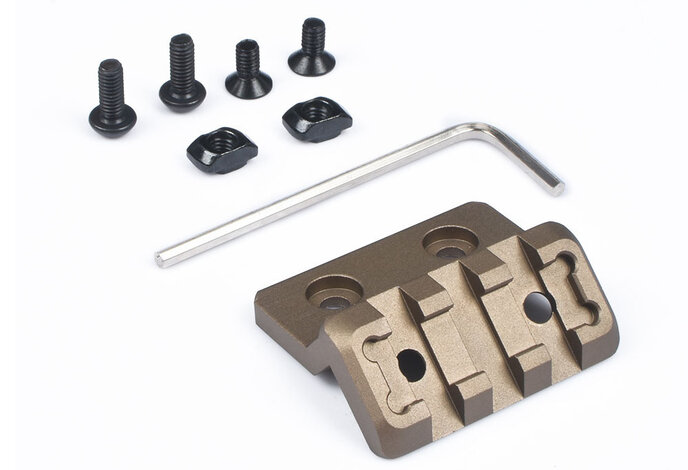 WADSN Keymod / M-LOK 45 Degree Offset Angle Rail Mount