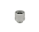Unisoft 11mm CW to 14mm CCW Aluminum Thread Adapter with Cap, Style 2,
