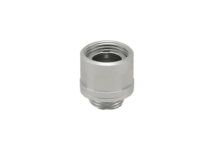 Unisoft 11mm CW to 14mm CCW Aluminum Thread Adapter with Cap, Style 2,