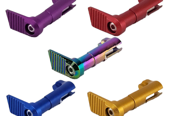 Unisoft Aluminum Magazine Release Catch for Hi Capa