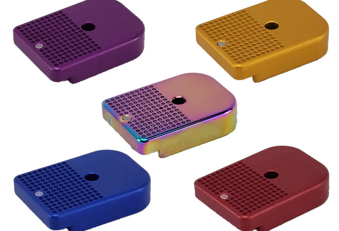 Unisoft Aluminum Magazine Base Plate for Tokyo Marui Hi Capa