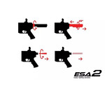 Specna Arms Specna Arms M4 AEG Rifle EDGE 2.0 Series M4 M-LOK SBR SA-E23 E2 Black