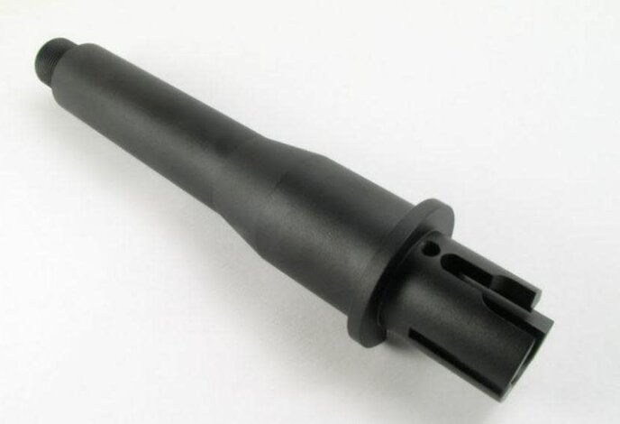 ZCI M4 AEG aluminum outer barrel, 14mm CCW,