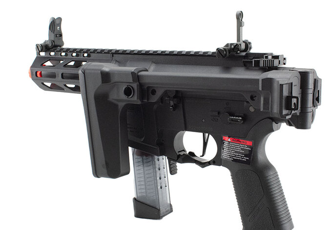 G&G ARP9 3.0 Polymer Receiver M4 PDW AEG with 4.5 inch Polymer M-LOK Rail