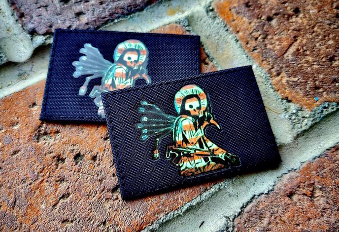 Tactical Outfitters Ed’s Manifesto Sneakreaper Industries July 4th “Flag Phantom” Morale Patch