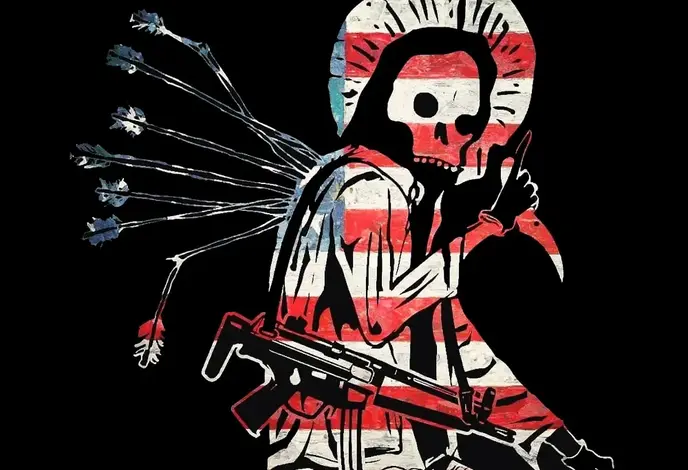 Tactical Outfitters Ed’s Manifesto Sneakreaper Industries July 4th “Flag Phantom” Morale Patch