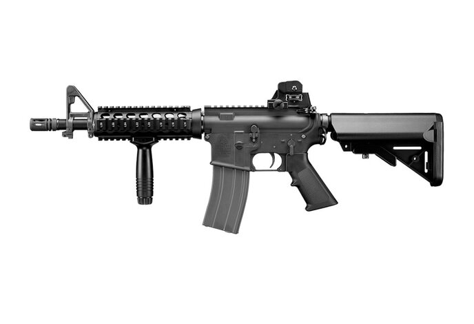 Tokyo Marui M4 CQBR BLOCK 1 Gas Blowback Rifle with MWS ZET System w/ Cerakote Firearm Finish