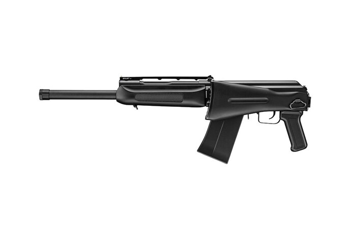 Tokyo Marui Saiga-12K Gas Blowback Tri-Shot Airsoft Shotgun