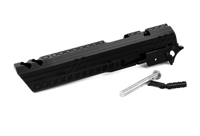 Airsoft Masterpiece Custom SMOKING HOLES Open Slide Kit for 5.1 Hi Capa / 1911