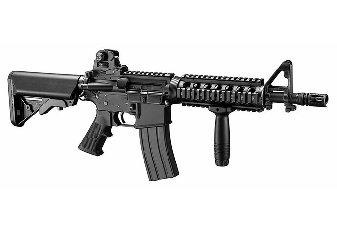 Tokyo Marui M4 CQBR BLOCK 1 Gas Blowback Rifle with MWS ZET System w/ Cerakote Firearm Finish