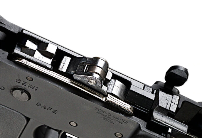 Tokyo Marui M4 CQBR BLOCK 1 Gas Blowback Rifle with MWS ZET System w/ Cerakote Firearm Finish