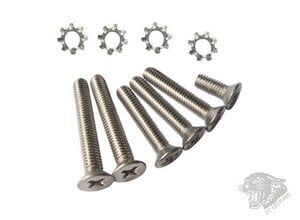 ZCI ZCI V2 Standard Gearbox Shell Stainless Screw Set