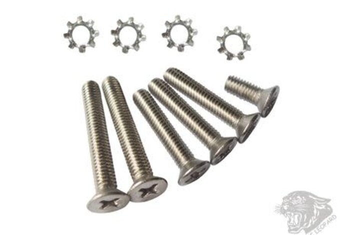 ZCI V2 Gearbox Screw Set, Stainless Steel