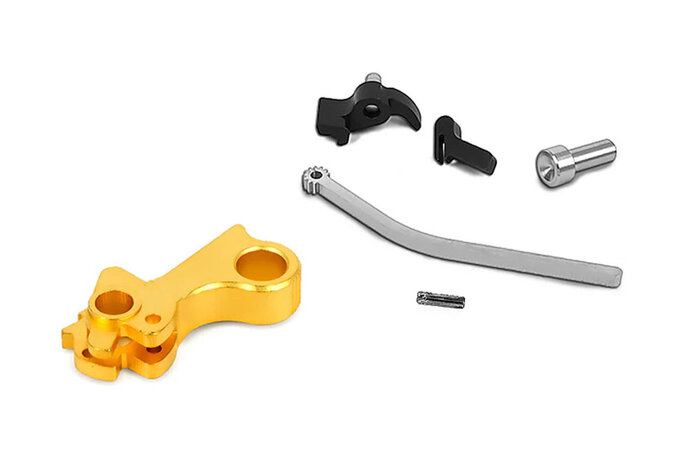 Airsoft Masterpiece CNC Steel Hammer & Sear Set for Tokyo Marui Hi Capa,  STI Circle