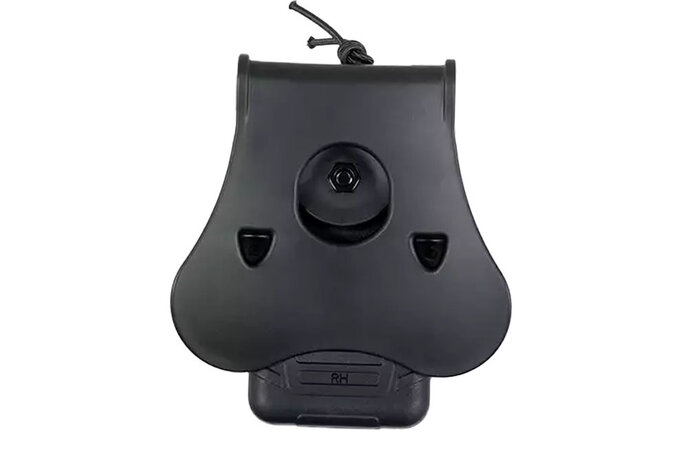 Amomax Paddle Radio Holster w/Molle adapter, Baofeng UV Series, Black