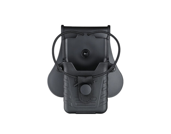 Amomax Amomax Paddle Radio Holster w/Molle adapter, Baofeng UV Series, Black