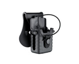 Amomax Paddle Radio Holster w/Molle adapter, Baofeng UV Series, Black