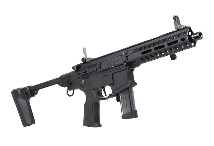 G&G FAR9 Polymer Receiver M4 PDW M-LOK ETU MIG AEG with Folding Handguard and Stock