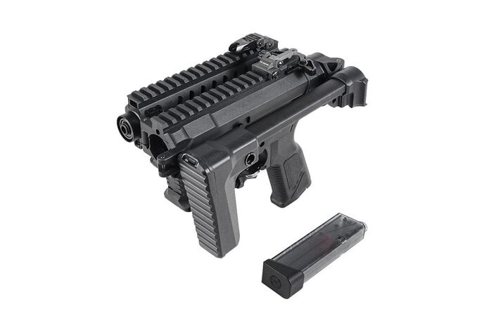 G&G FAR9 Polymer Receiver M4 PDW M-LOK ETU MIG AEG with Folding Handguard and Stock