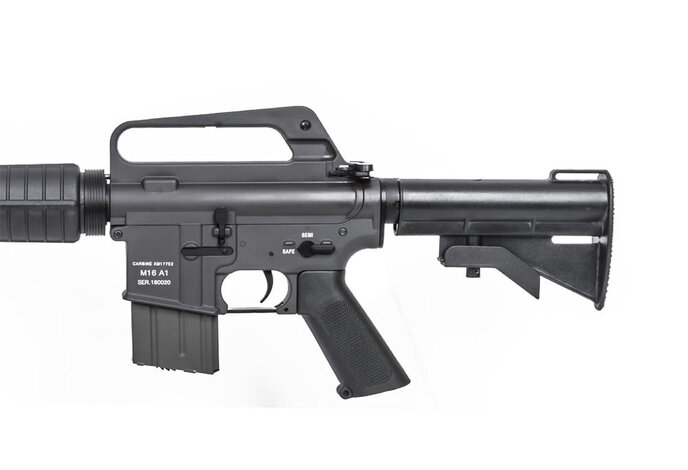 Classic Army XM177 E2 AEG Rifle, Black