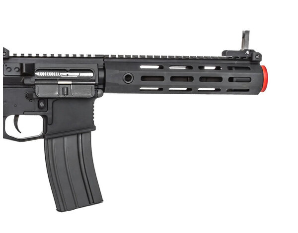 E&L Airsoft E&L AR MUR SBR M-LOK Custom Metal Rifle AEG Elite Black