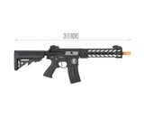 Lancer Tactical GEN2 M4 Enforcer Proline 10" Battle Hawk PDW High FPS Metal Rifle Black