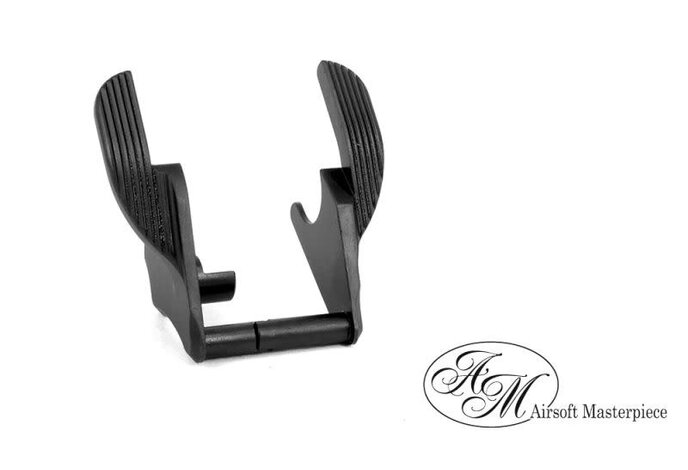 Airsoft Masterpiece STEEL Thumb Safety for Hi Capa - Type 2 S Style