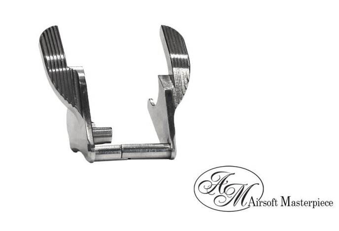 Airsoft Masterpiece STEEL Thumb Safety for Hi Capa - Type 2 S Style