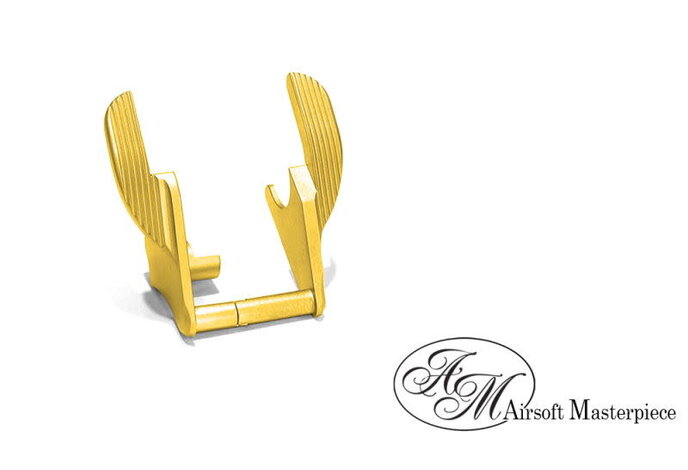 Airsoft Masterpiece STEEL Thumb Safety for Hi Capa - Type 2 S Style