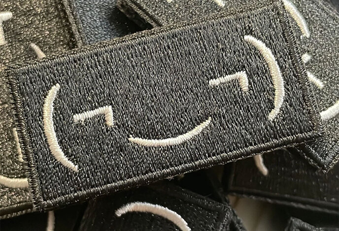 Weapons Grade Waifus Smug Emoji (Meter Size) Morale Patch