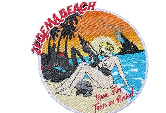 Weapons Grade Waifus Zegema Beach Morale Patch